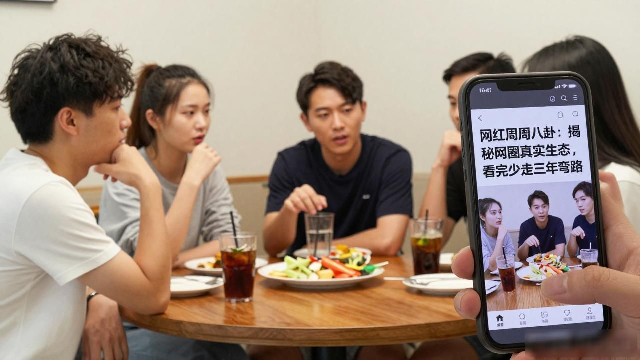 网红周周八卦：揭秘网红圈真实生态，看完少走三年弯路
